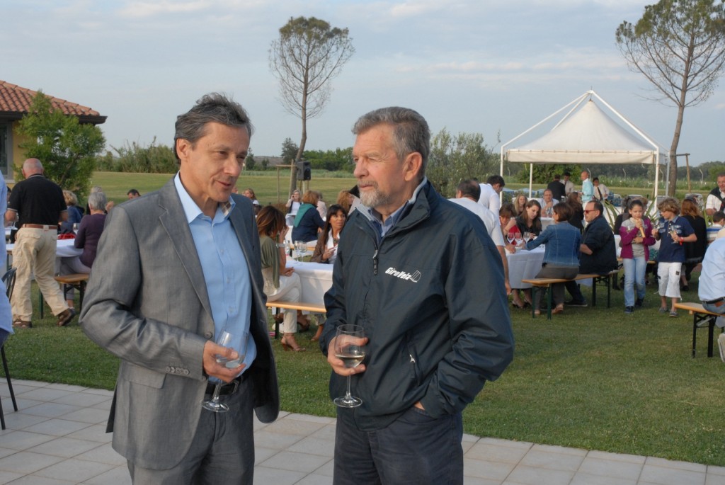 Carlo Morandini con Cino Ricci
