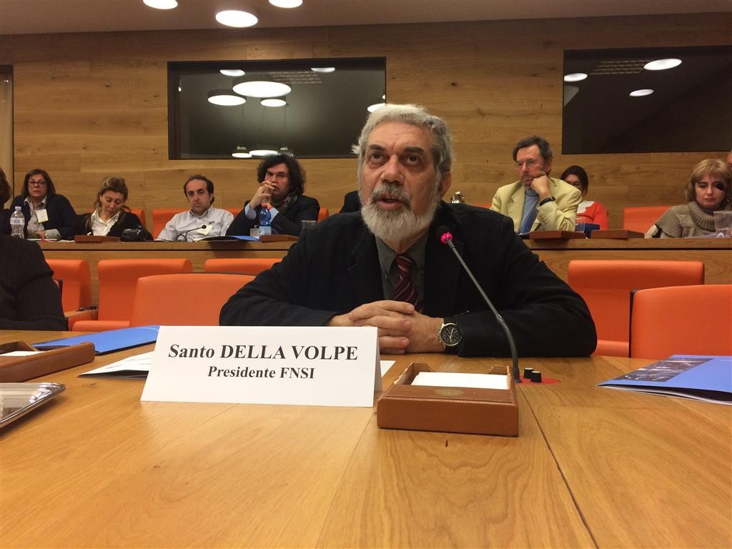 Santo Della Volpe al Consiglio Nazionale Unaga alla FAO del 10 aprile 2015